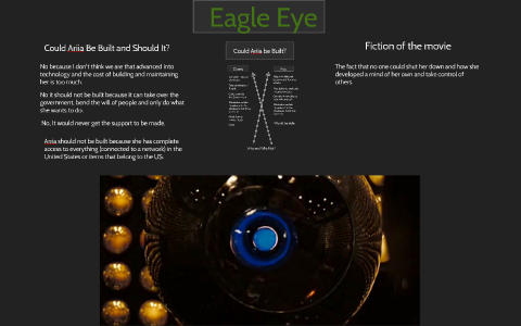 Eagle Eye Project by Josh Kutilek on Prezi