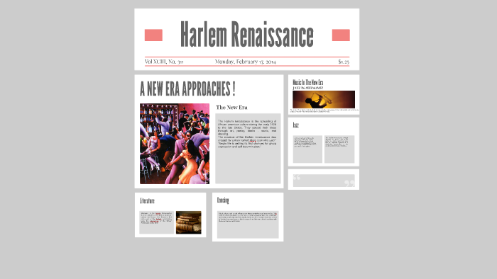 Harlem Renaissance by on Prezi
