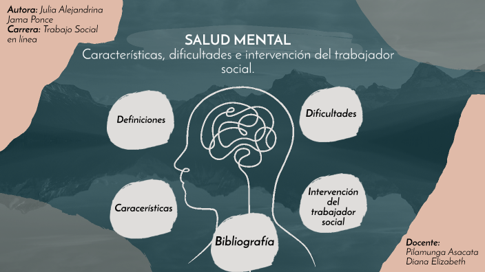 Salud mental: características, difcultades y la intervención del ...