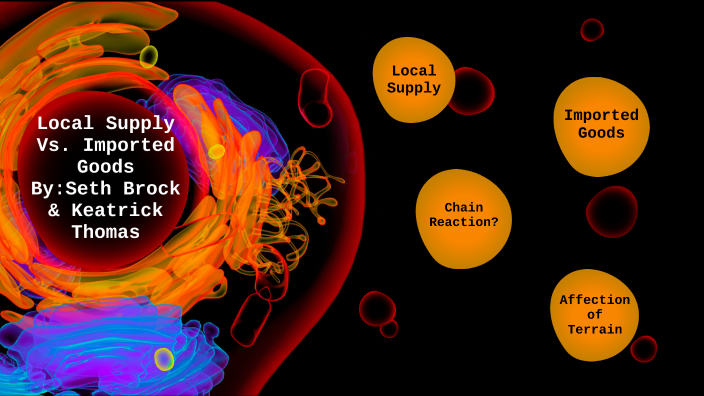 Local Supply vs. Imported Goods by Seth Brock on Prezi