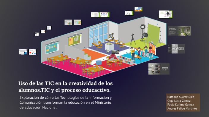 Uso de las TIC en el Ministerio de Educación by andres martinez on Prezi