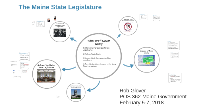 Lecture 4-5: The Maine State Legislature By Robert Glover