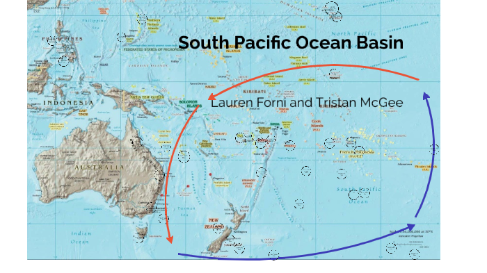 South pacific ocean