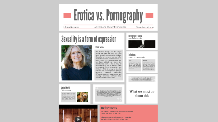 Erotica vs. Pornography by vanessa boone on Prezi