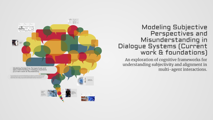 Modeling Subjective Perspectives and Misunderstanding in Dialogue ...