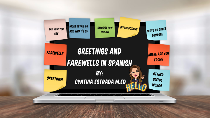 Greetings and Farewells in Spanish by Cynthia Estrada M.Ed. on Prezi