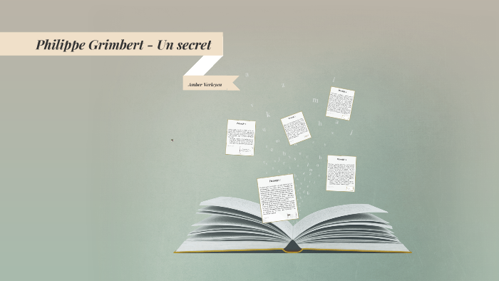 Philippe Grimbert - Un secret by Amber Verleyen