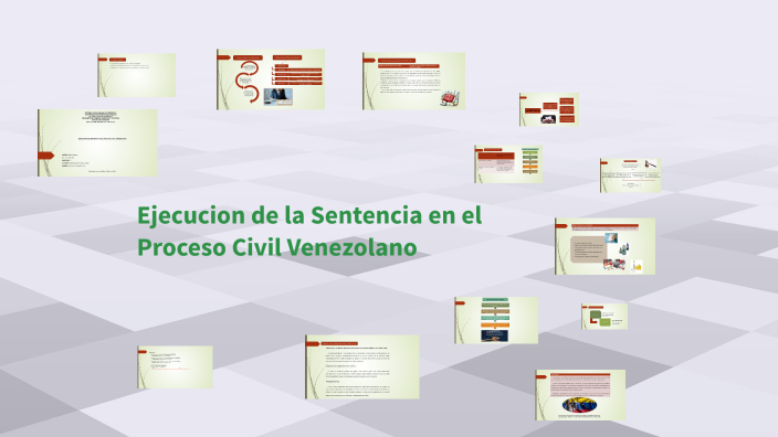 Ejecucion de Sentencia en el proceso civil Venezolano by Dahil Carballo