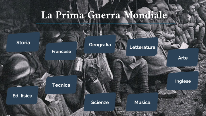 Tesina Terza Media Prima Guerra Mondiale la prima guerra mondiale-tesina by Luca Marabello on Prezi