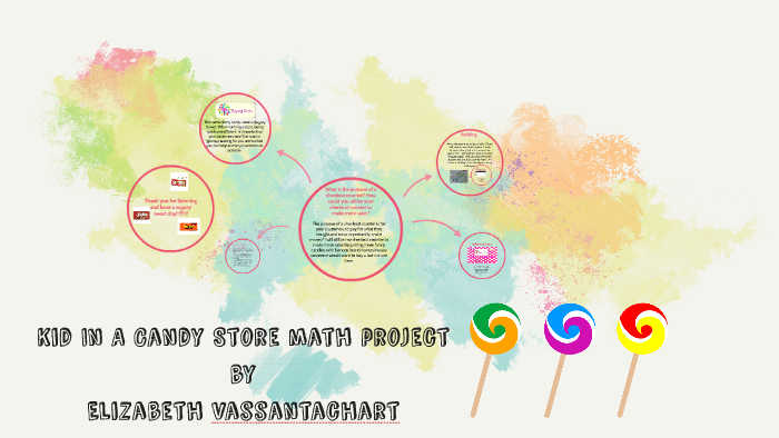 play kid in a candy store