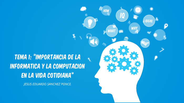 IMPORTANCIA DE LA INFORMATICA EN LA VIDA COTIDIANA. by Jesus Eduardo ...