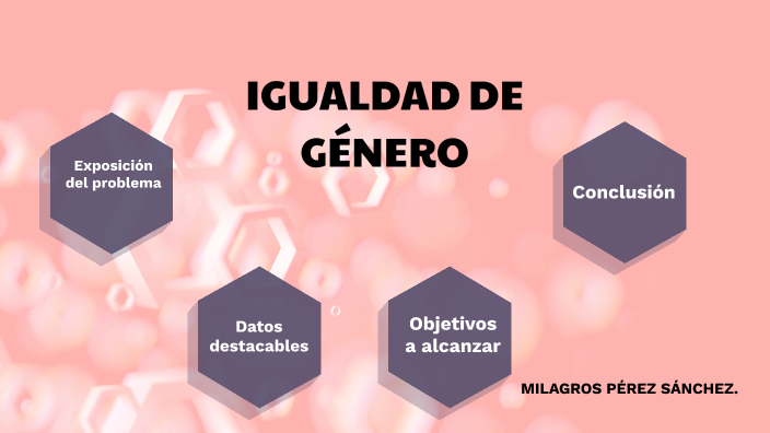 igualdad de género by Milagros Pérez Sánchez on Prezi