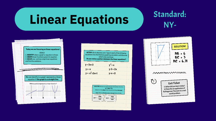 Linear Equations by Thomas Oliveri on Prezi