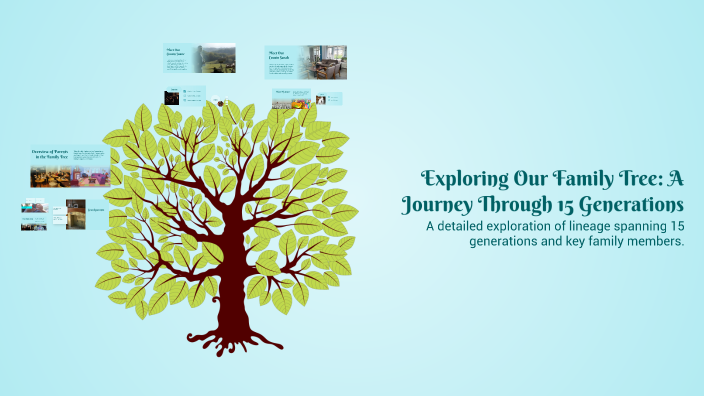 Exploring Our Family Tree: A Journey Through 15 Generations by Peyton ...
