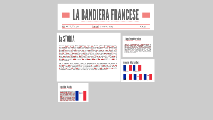 La Bandiera Francese By Vilma De Riccardis