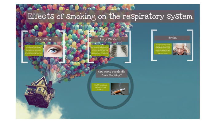 Effects of smoking on the respiratory system by Elizabeth Tharayil on Prezi