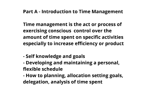 Time Management - Prezi Presentation by Serafimi Naulumatua on Prezi
