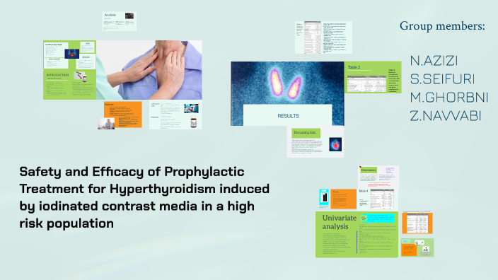 Safety and Efficacy of Prophylactic Treatment for Hyperthyroidism by ...