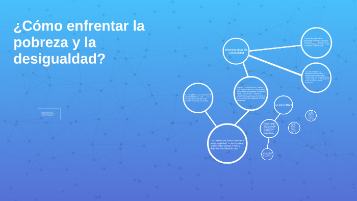 ¿Cómo enfrentar la pobreza y la desigualdad? by Dani Masin on Prezi
