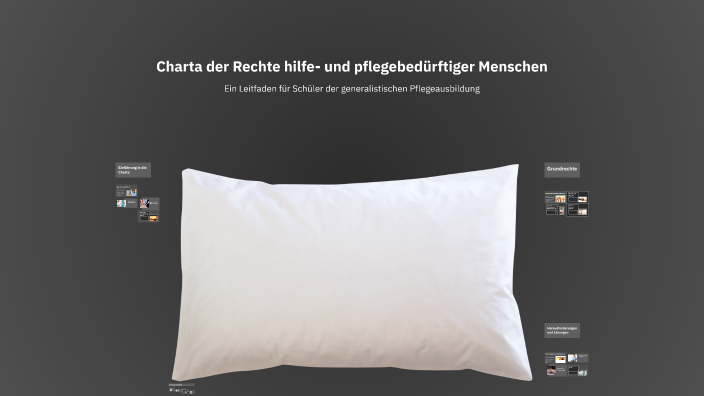 Charta Der Rechte Hilfe Und Pflegebedürftiger Menschen