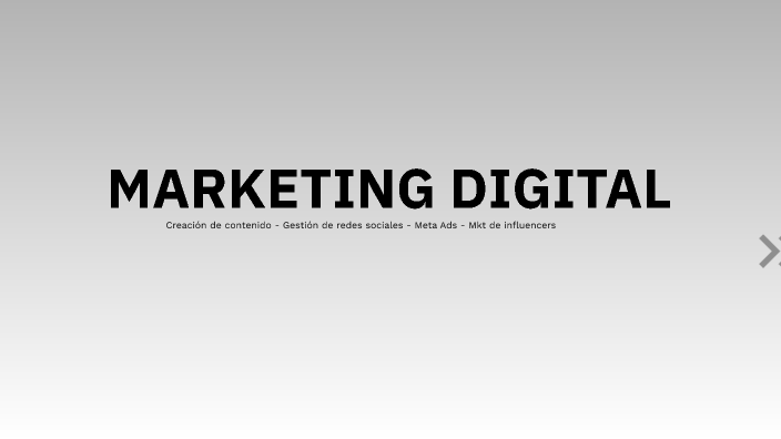 MARKETING DIGITAL by macarena diaz on Prezi