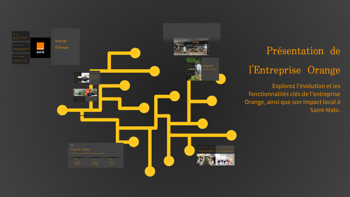Présentation de l'Entreprise Orange by baptiste Beauce on Prezi