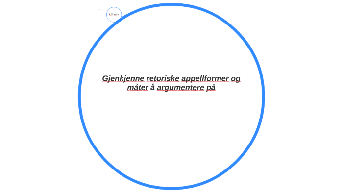 Gjenkjenne Retoriske Appellformer Og Måter å Argumentere På By Bonfils ...