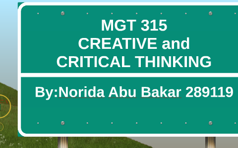 Critical thinking picture