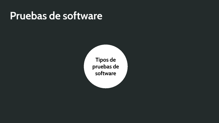 Tipos De Pruebas De Software By Dorian Campos Delgado On Prezi 2212