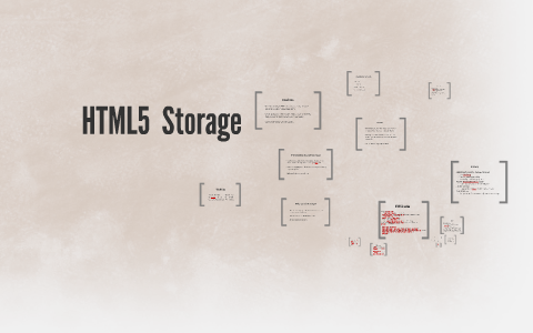 HTML5 Storage by Rafayel Ahmed on Prezi