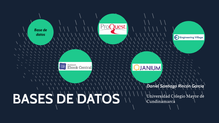 BASES DE DATOS by Daniel Rincon on Prezi