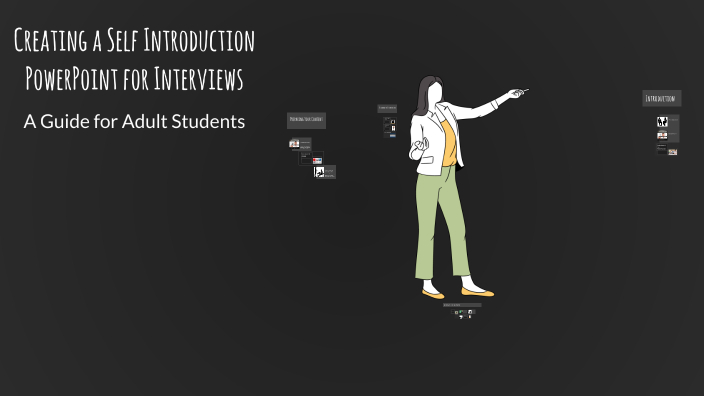 Creating a Self Introduction PowerPoint for Interviews by nisansala ...
