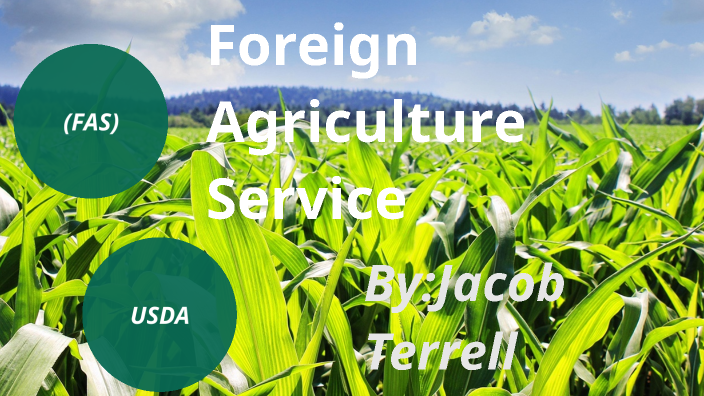 Foreign Agriculture Service By Jacob Terrell On Prezi