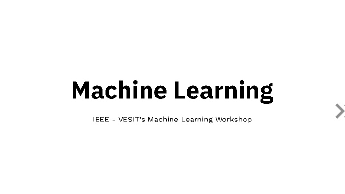 Machine Learning by Storage on Prezi