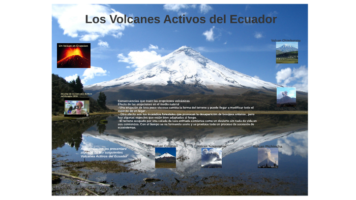 Los Volcanes Activos del Ecuador by Danny Roberto Tenemaza Arias