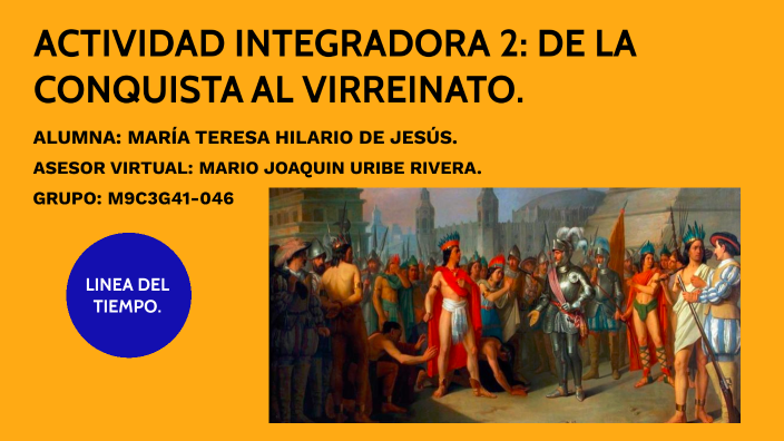 Actividad Integradora 2 De La Conquista Al Virreinato De La Conquista