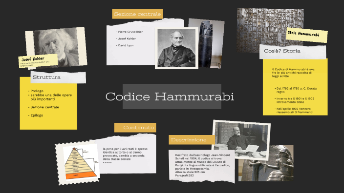 Codice Hammurabi by d d on Prezi