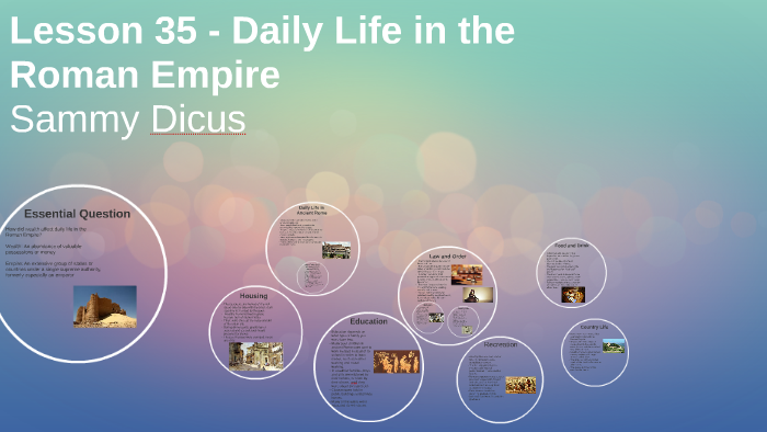 lesson-35-daily-life-in-the-roman-empire-by-sam-dicus