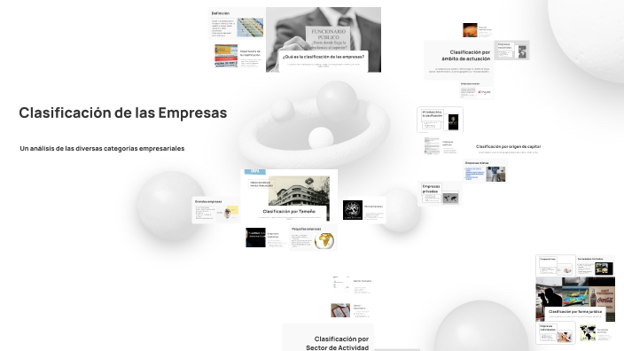 Clasificación de las Empresas by ignacio gonzalez on Prezi