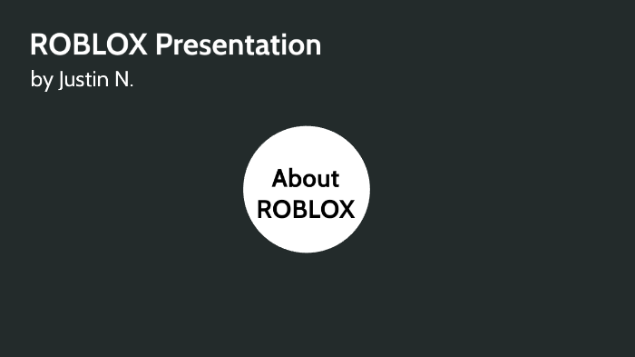 Justin S Presentation About Roblox By On Prezi Next
