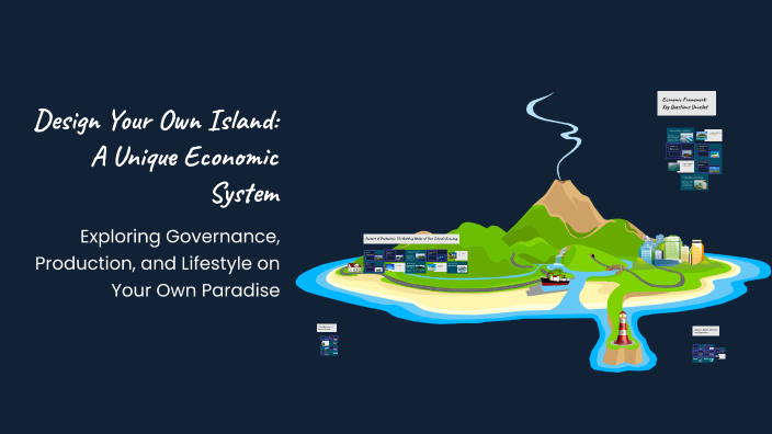 Economic Island Map Project Examples Design Your Own Island: A Unique Economic System by B T on Prezi