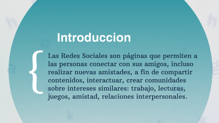 redes sociales by Allan Antonio Gamez Aguilar on Prezi
