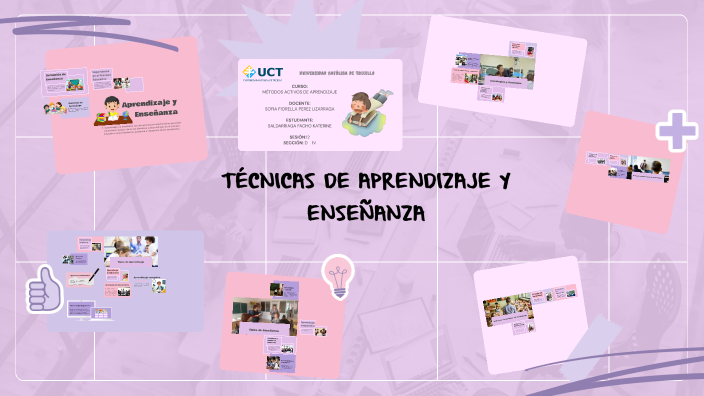 TÉCNICAS DE APRENDIZAJE Y ENSEÑANZA by Sofia García on Prezi