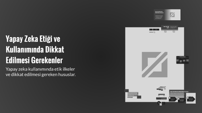 Yapay Zeka Etiği ve Kullanımında Dikkat Edilmesi Gerekenler by Zeynep ...