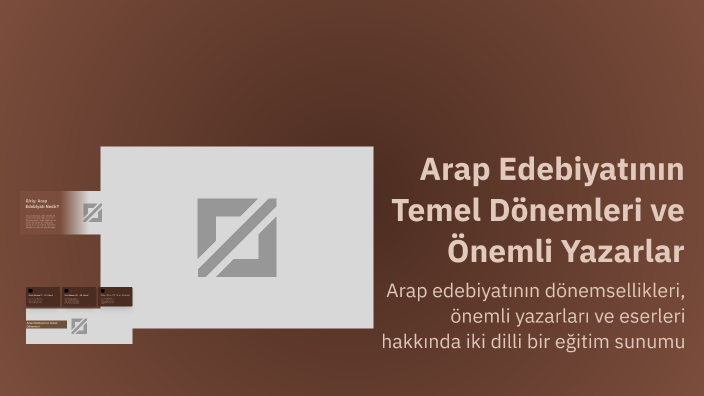 Arap Edebiyatının Temel Dönemleri ve Önemli Yazarlar by Ümmü samar on Prezi