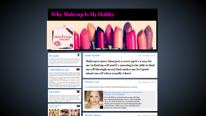 Why Makeup Is My Hobby. by ceightlyn barraza on Prezi Next