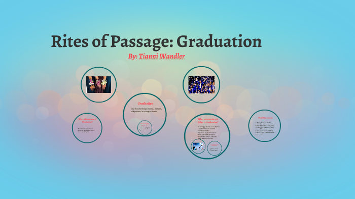 graduation rite of passage essay