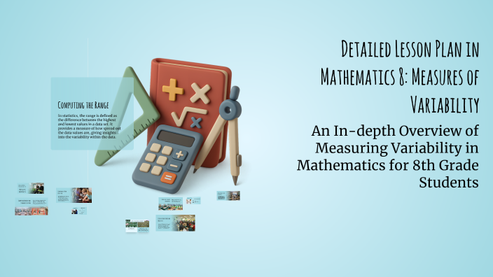 Detailed Lesson Plan in Mathematics 8: Measures of Variability by Erson ...