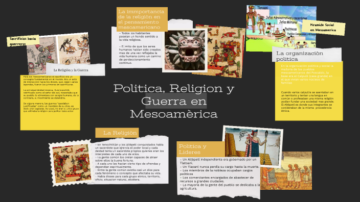 Politica, Guerra y Religion en Mesoamerica by Maria Jose Ortega Bravo