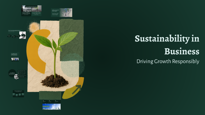 Sustainability in Business by Pavithra K on Prezi